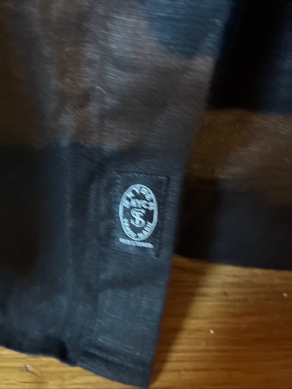 Todd Snyder x Baird McNutt Irish Linen black long sleeve button front XXL - Picture 3 of 7